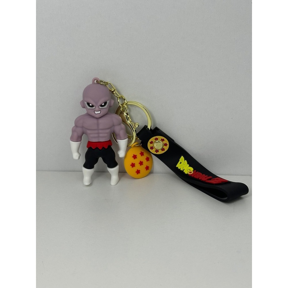 Dragon‎ Ball Super Jiren Keychain 3D Rubber Figure with Dragon Ball Charm